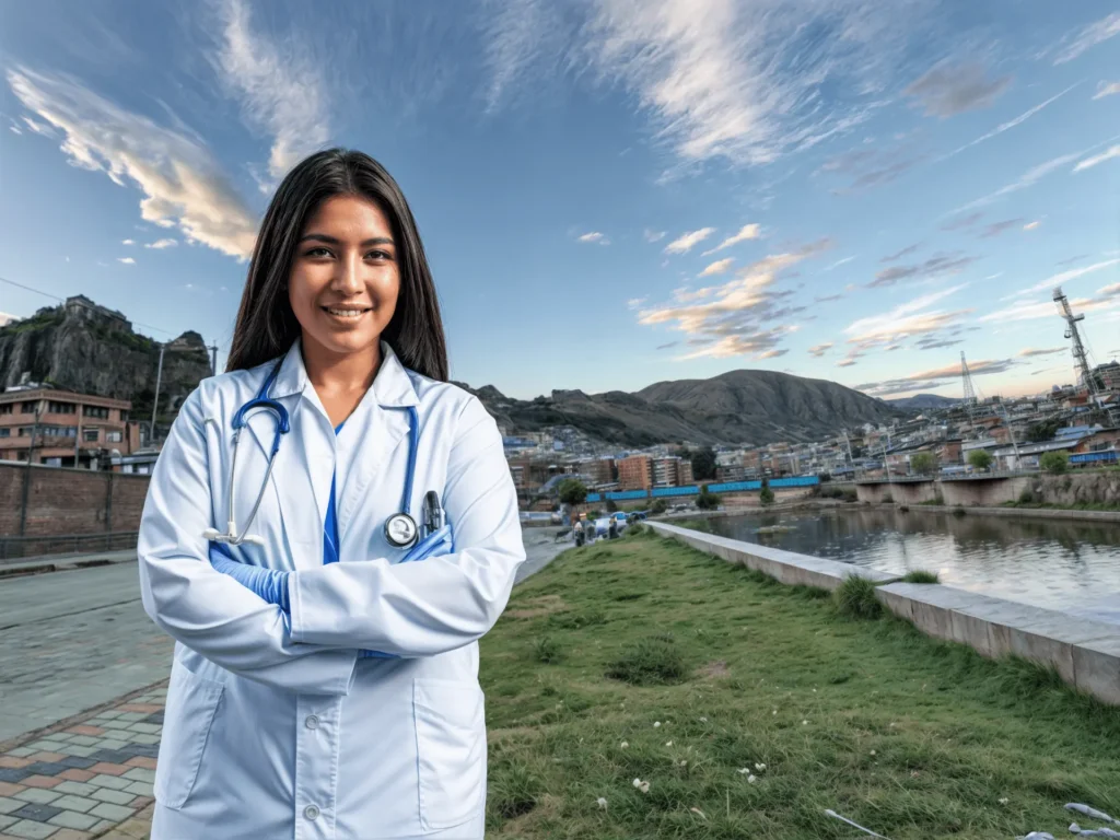 Doctora en Huancavelica lista para resolver el atraso menstrual con Misoprostol y Cytotec